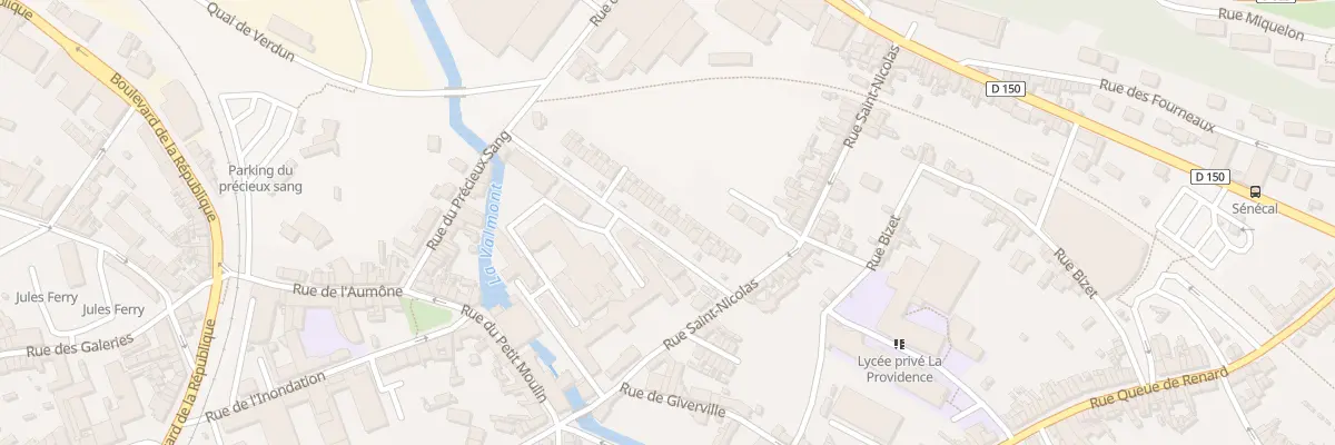 Plan du 22 Rue Henri Dunant à Fécamp