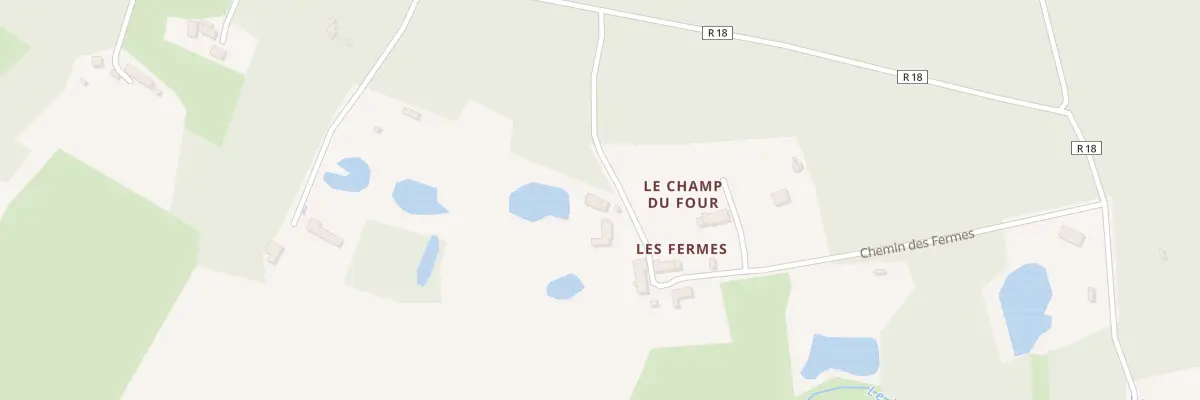 Plan du 1185 Che des Fermes à Lombron
