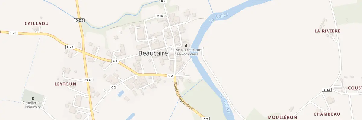 Plan du 39 Rue Bombecul à Beaucaire