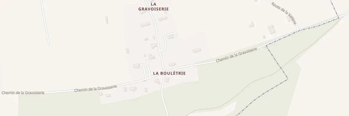 Plan du 535 Che de la Gravoiserie à Fumichon