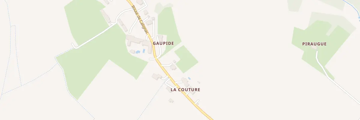 Plan du 1515 Rte de Calignac à Espiens