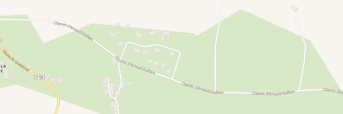 Plan du 8 Rue de la Plaine de la Molère à Clairac