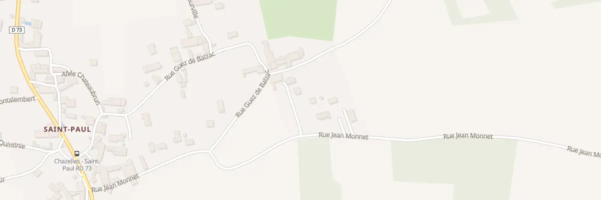 Plan du 22 Rue Jean Monnet à Chazelles