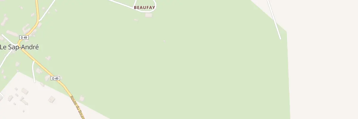 Plan de Beaufay au Sap-André