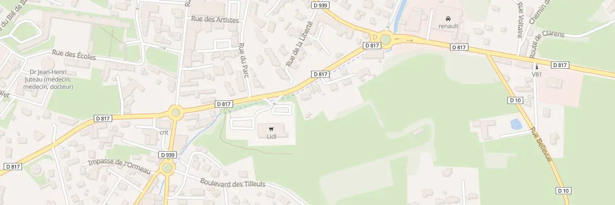 Plan du 149 Bd Gen de Gaulle à Lannemezan