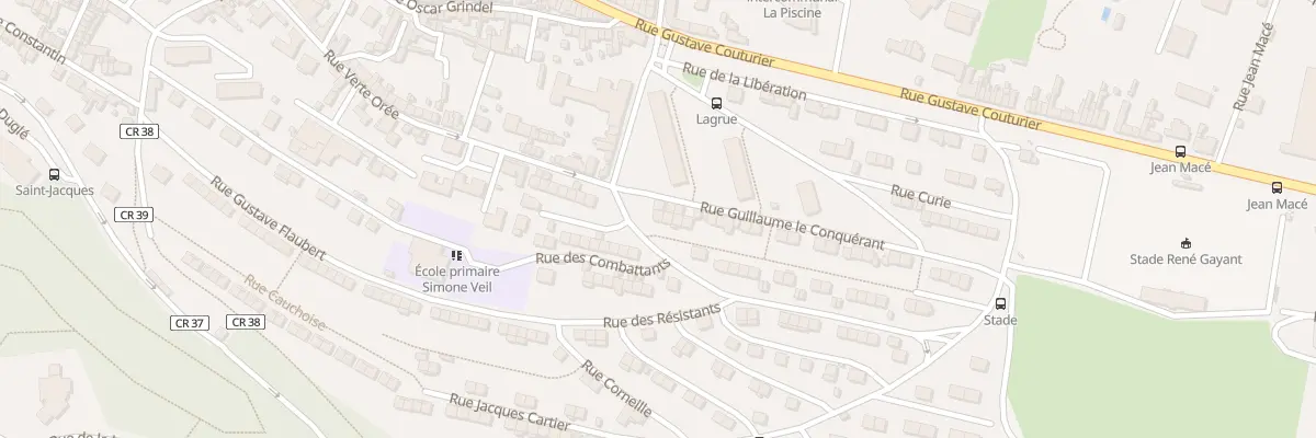 Plan du 2 Rue Guillaume le Conquerant à Fécamp