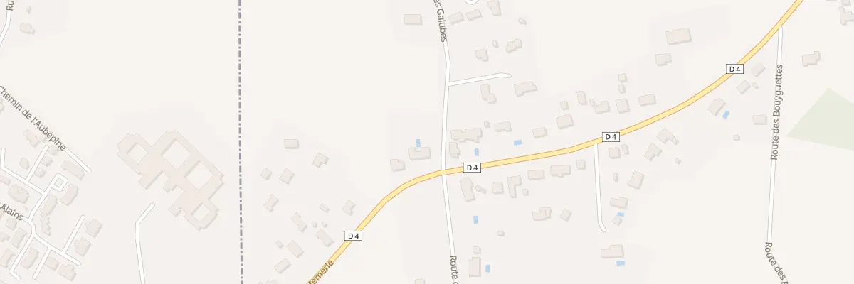 Plan du 128 Rte de Cantemerle à Prigonrieux