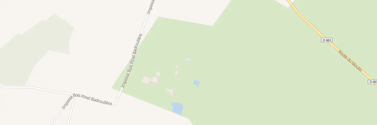 Plan du 246 Che du Héron Blanc à La Ferté-en-Ouche