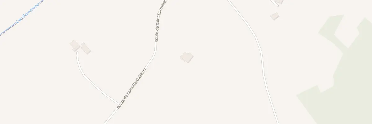 Plan du 1400 Rte de Saint Barthélémy à Labretonie