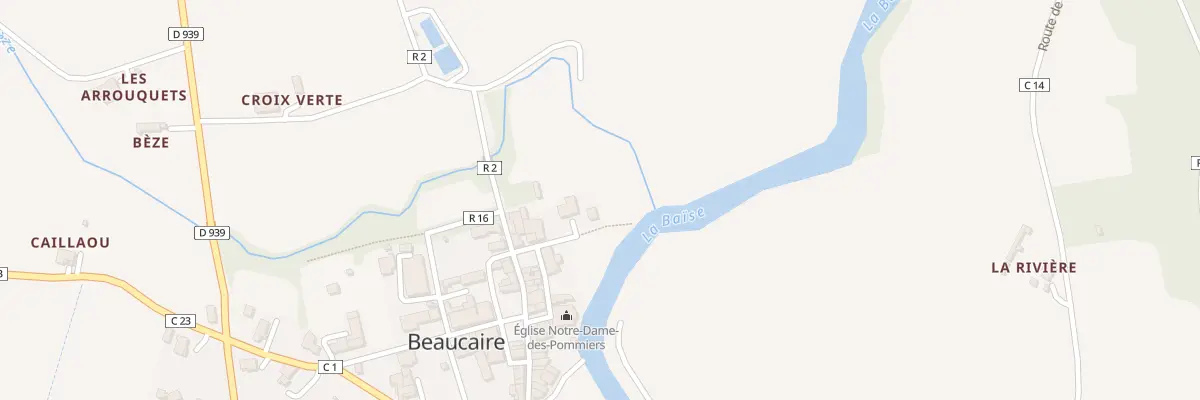 Plan du 125 Rue du Presbytère à Beaucaire