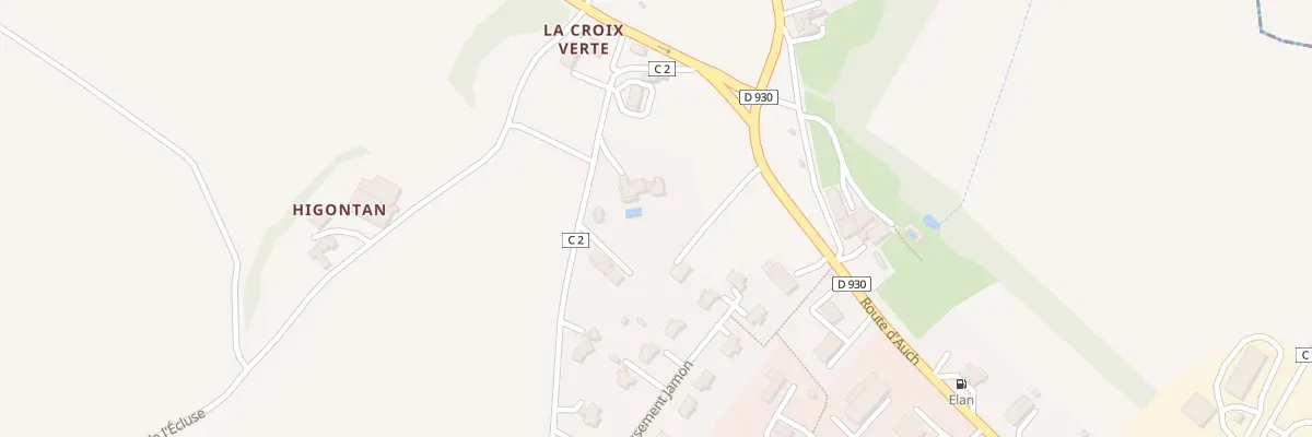 Plan du 3 Rte du Bilan à Valence-sur-Baïse