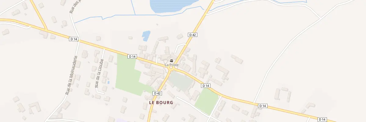 Plan du 3 Rte de Châtellerault à Sossais