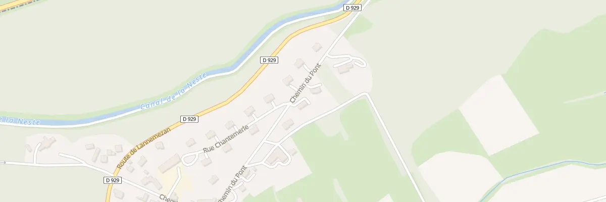 Plan du 44 Che du Pont à La Barthe-de-Neste