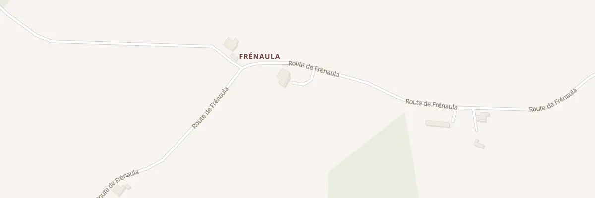 Plan du 654 Rte de Frénaula à Labretonie