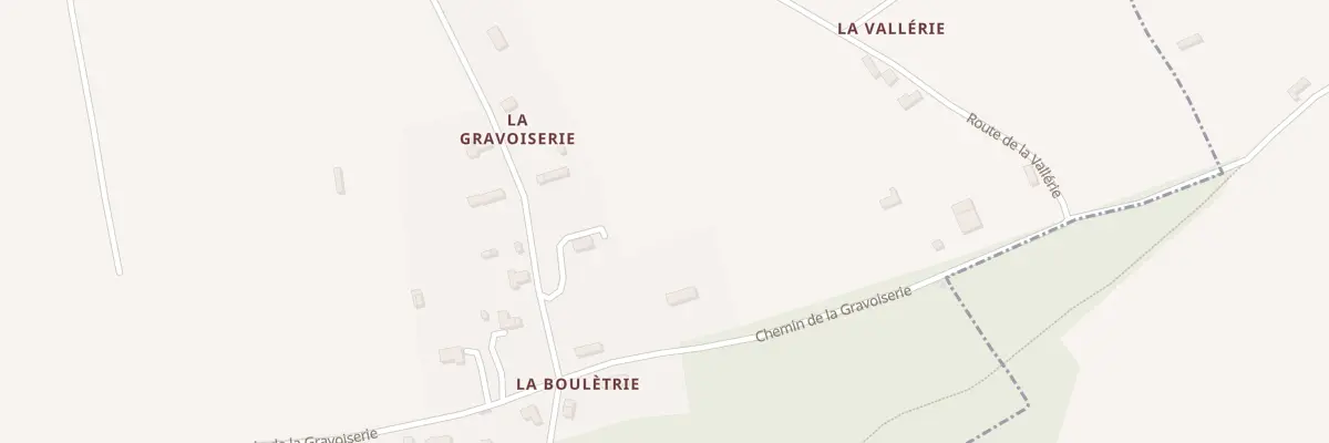 Plan du 615 Che de la Gravoiserie à Fumichon