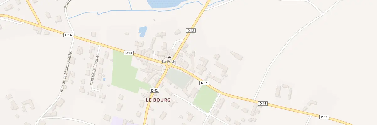 Plan du 7 Rte de Châtellerault à Sossais