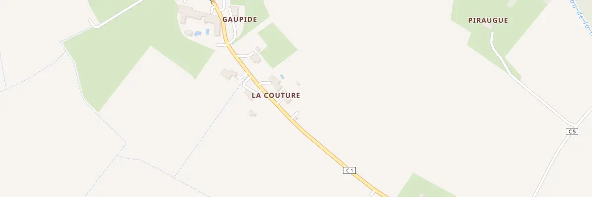 Plan du 1617 Rte de Calignac à Espiens