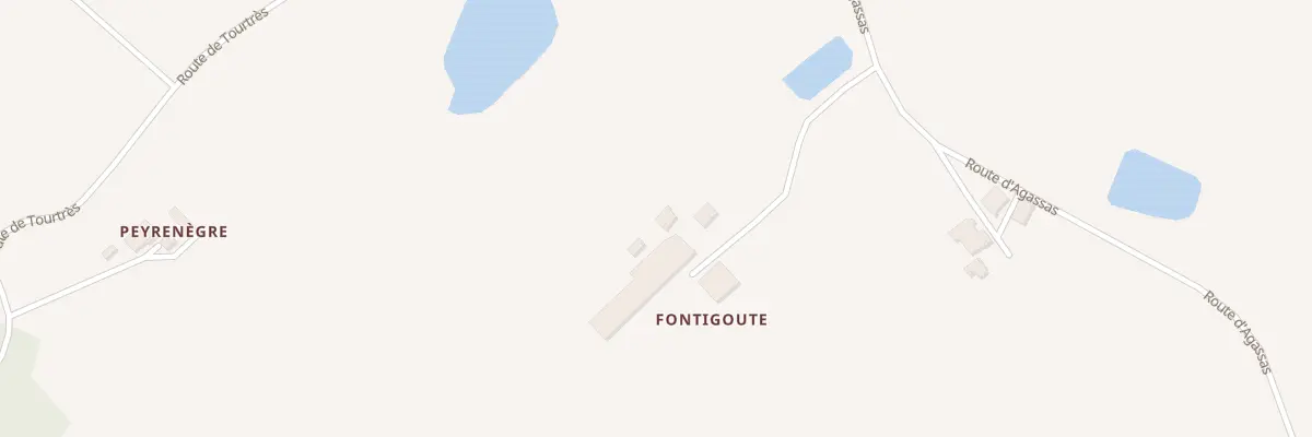 Plan du 60 Fontigoute à Labretonie