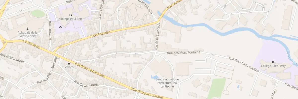 Plan du 35 Rue des Renelles à Fécamp