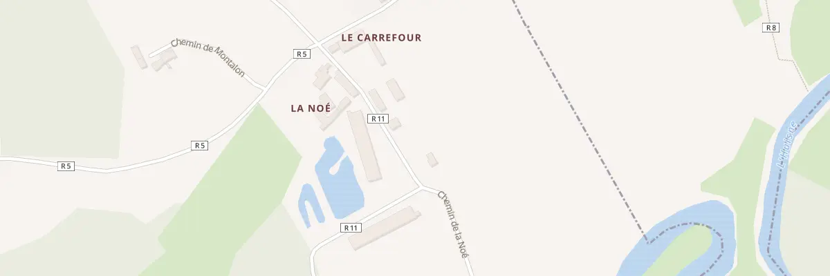 Plan du 5296A Le Carrefour à Saint-Mars-la-Brière