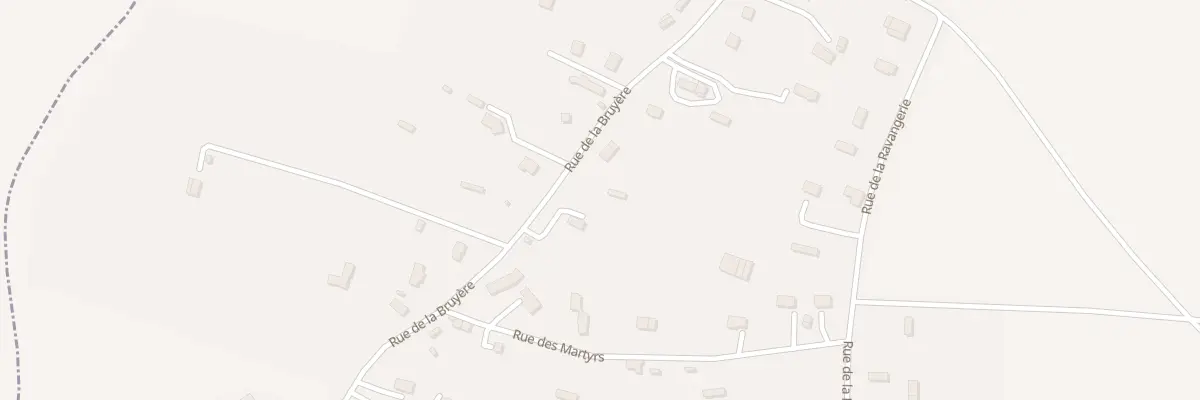 Plan du 756 Rue de la Bruyère à Boulleville