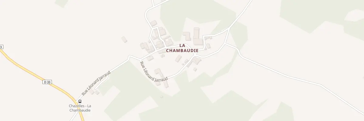 Plan du 16 Rue Léonard Jarraud à Chazelles