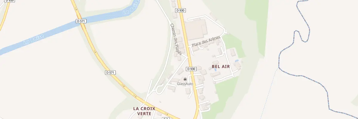 Plan du 20 Av du Bataillon d’Armagnac à Valence-sur-Baïse