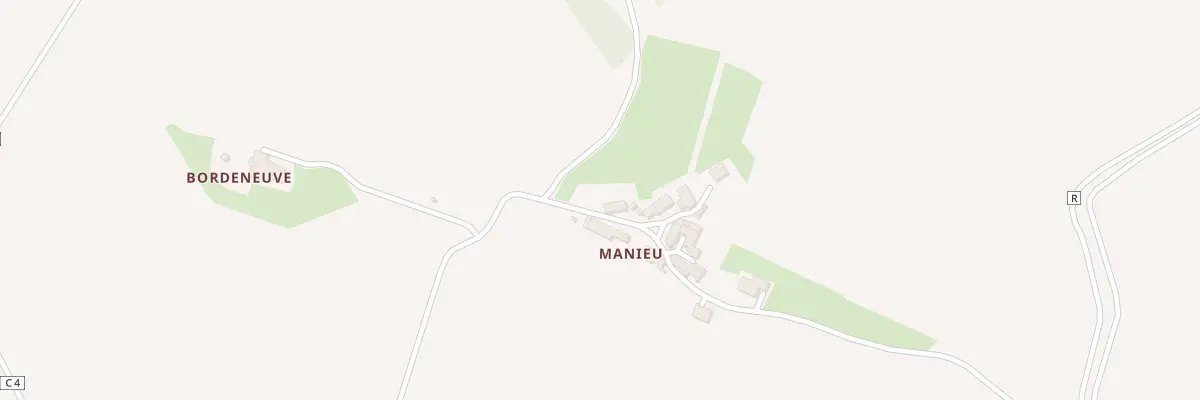Plan du 765 Che de Manieu à Condom