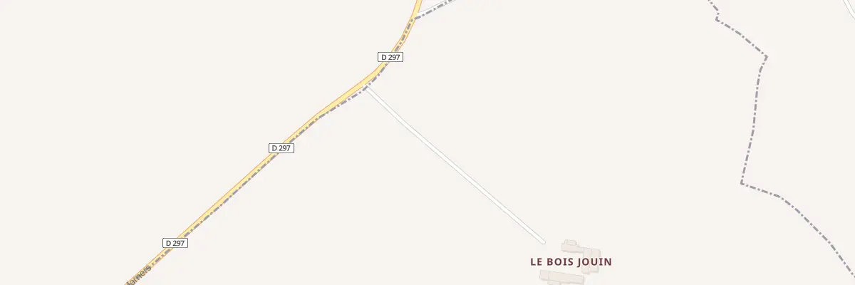 Plan du 1 Bois Jouin à Suré