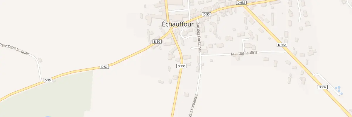 Plan du 7 Rue de l’Etang à Échauffour