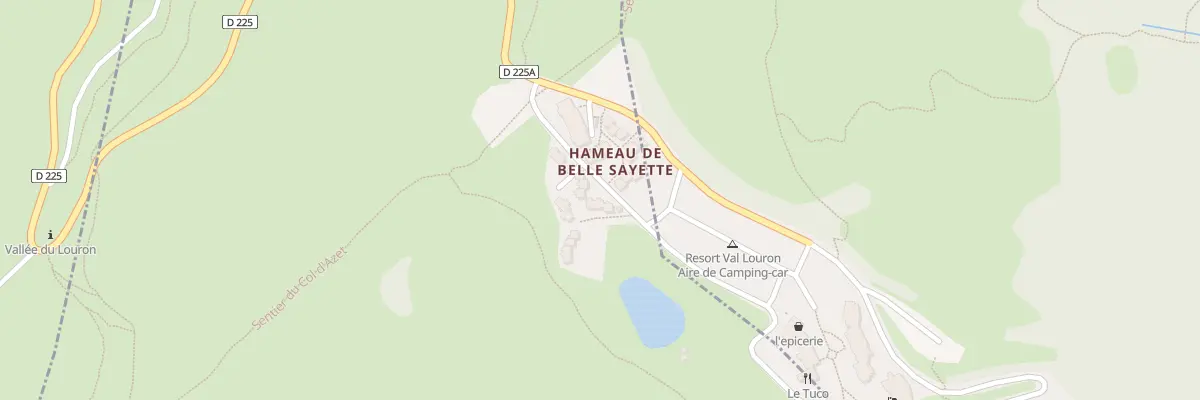 Plan du 5042 Ham de la Belle Sayette à Adervielle-Pouchergues