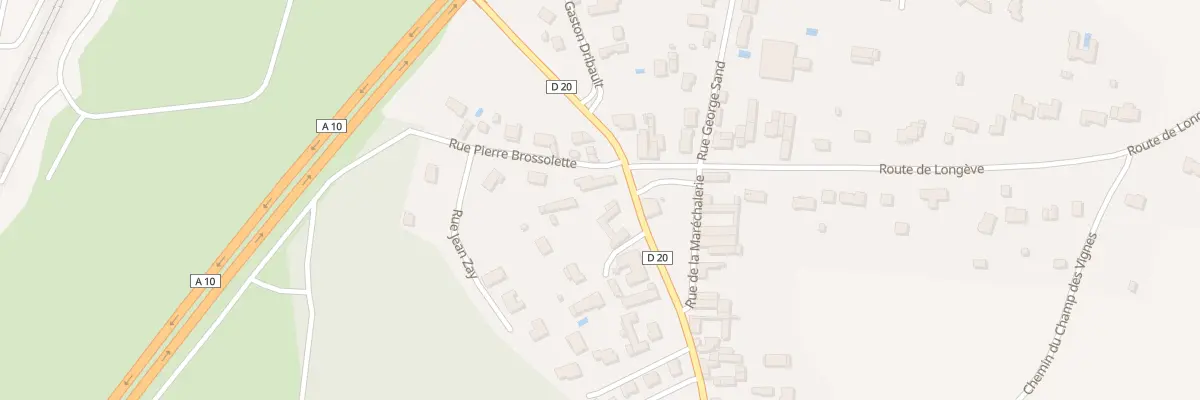 Plan du 2 Rue Jean Moulin à Jaunay-Marigny