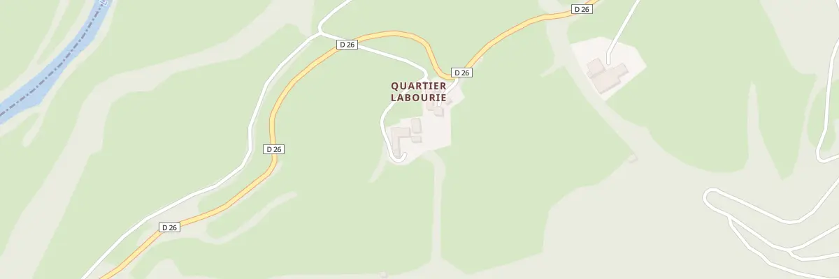Plan du 2 Qua Labourie à Bazus-Neste