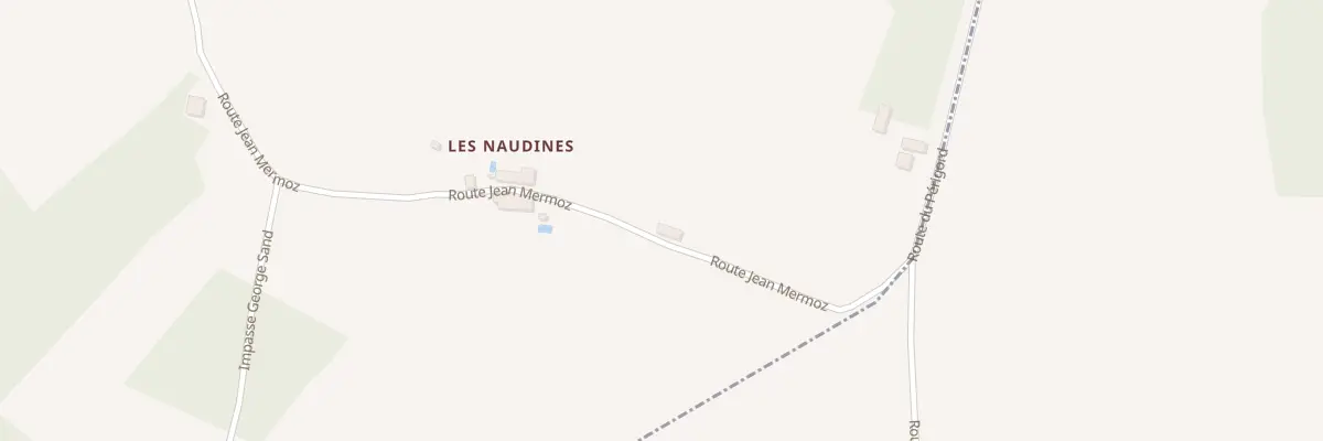 Plan du 825 Rte Jean Mermoz à Gageac-et-Rouillac