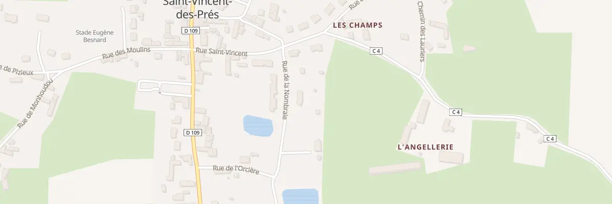 Plan du 3 Rue de la Nombraie à Saint-Vincent-des-Prés