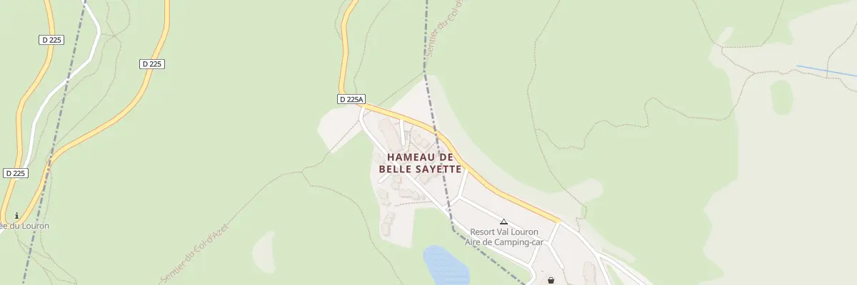 Plan du 5 Ham de la Belle Sayette à Adervielle-Pouchergues