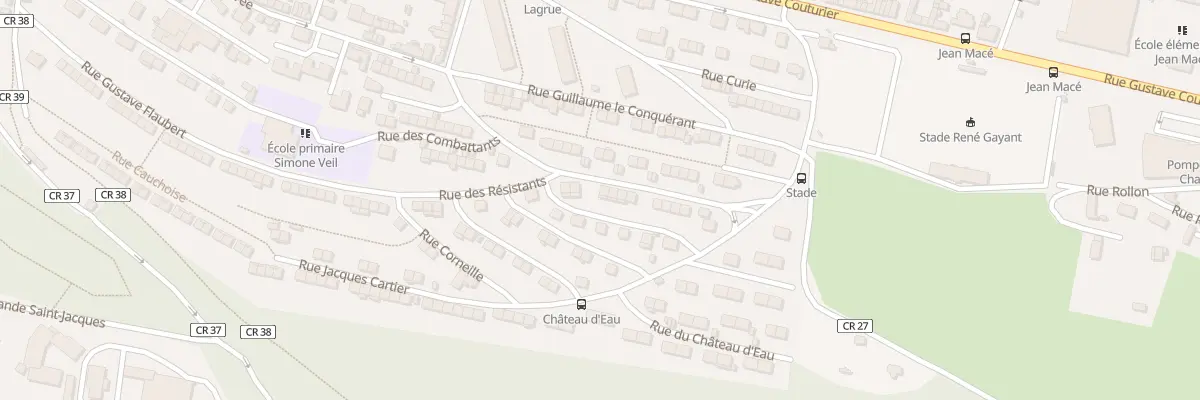 Plan du 42 Rue des Combattants à Fécamp