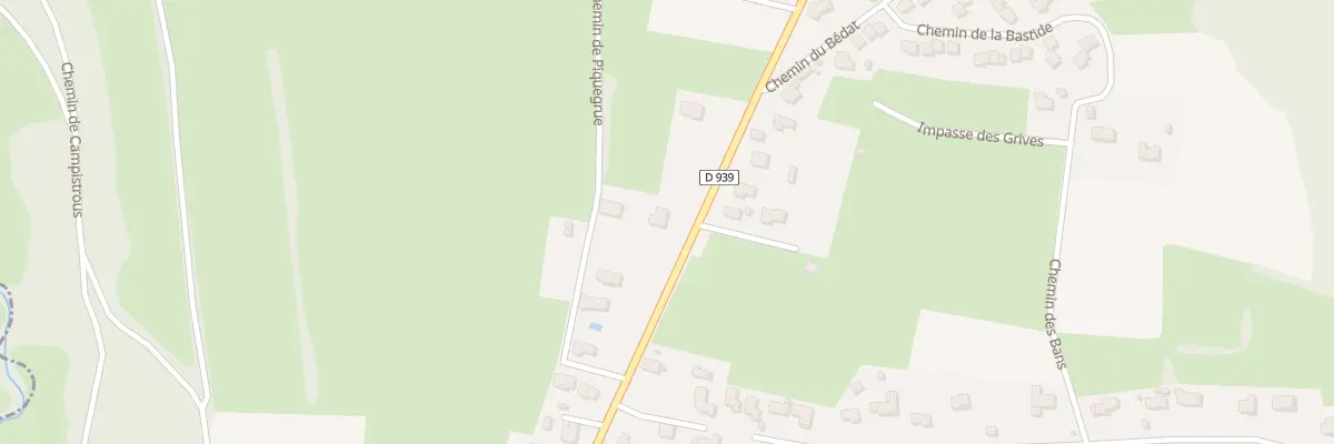 Plan du 369 Rte de Galan à Lannemezan