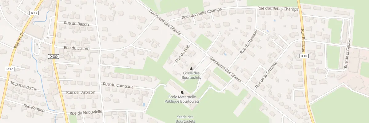 Plan du 45 Rue du Hail à Lannemezan
