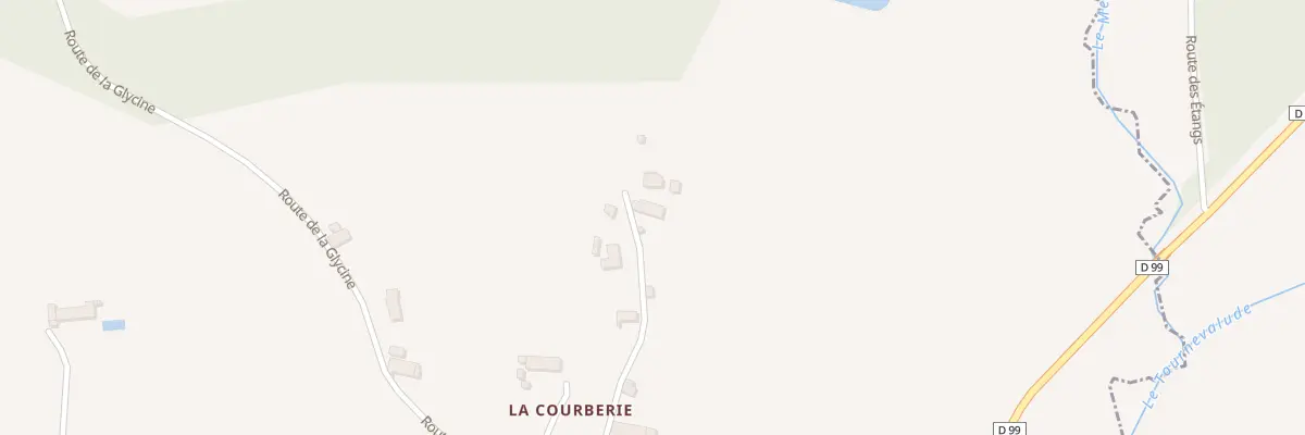 Plan du 250 Imp des Grands Bois à Villetoureix