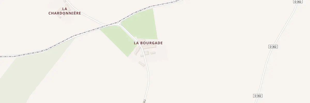 Plan du 73 La Bourgade à Brizay