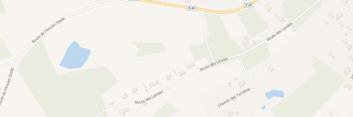 Plan du 43 Rte des Landes à Saint-Vincent-de-Connezac