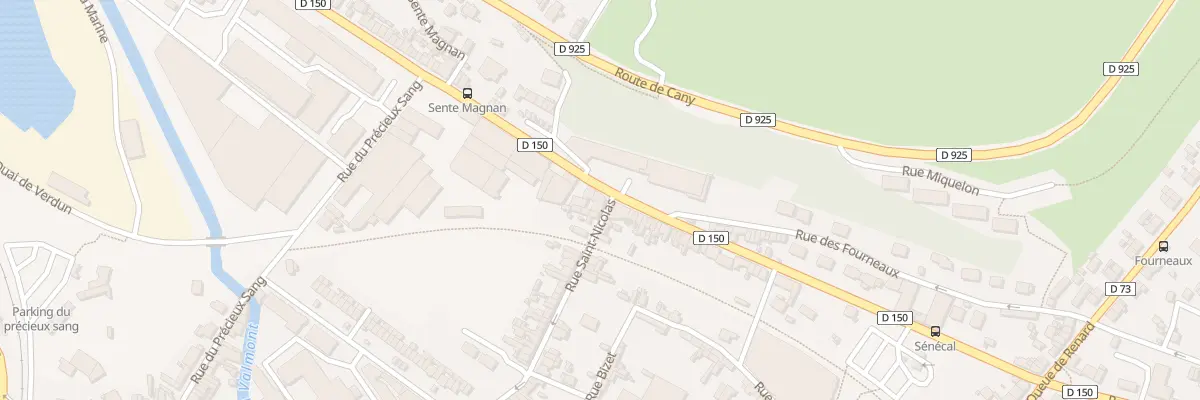 Plan du 47 Rue Saint Nicolas à Fécamp