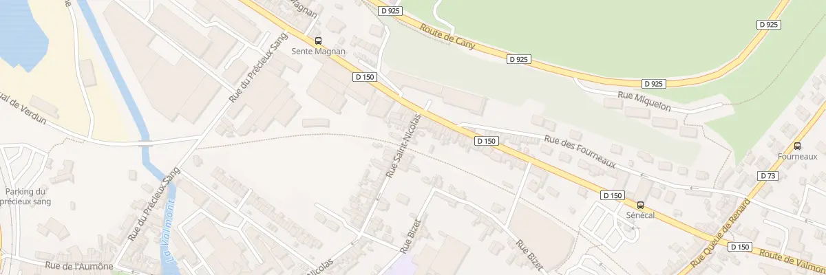 Plan du 54 Rue Saint Nicolas à Fécamp