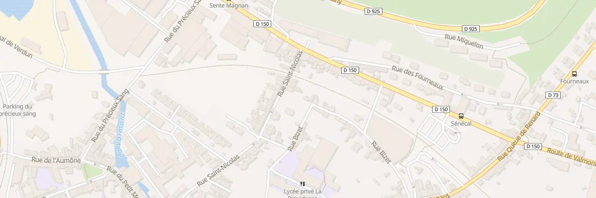 Plan du 42 Rue Saint Nicolas à Fécamp