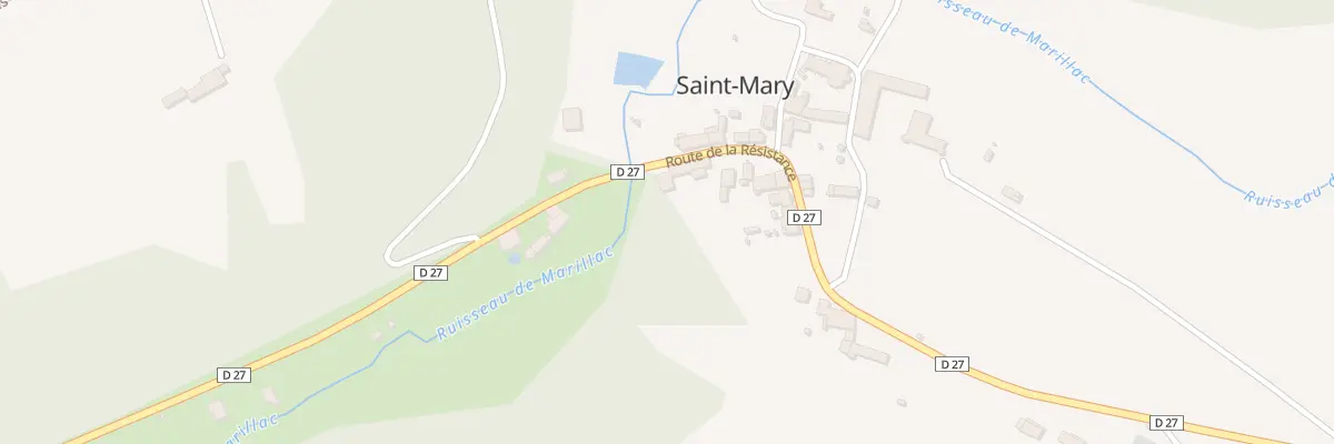 Plan du 21 Rte de la Resistance à Saint-Mary