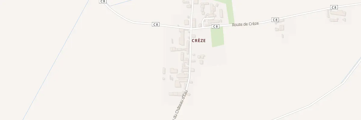 Plan du 10 Rue du Chateau d’Eau à Brizay