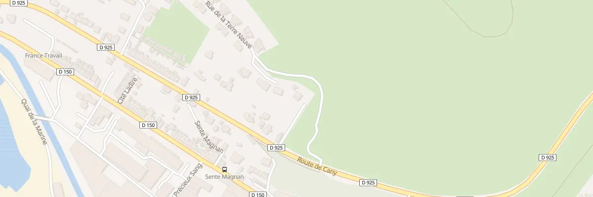 Plan du 189 Rte de Cany à Fécamp