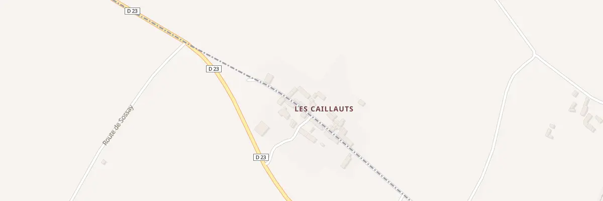 Plan du 5059 Les Caillaults à Sossais
