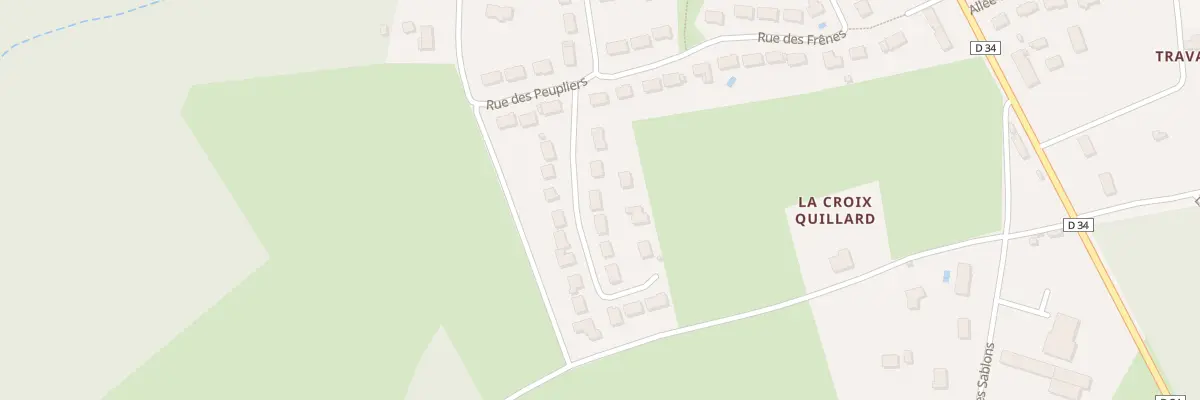 Plan du 8 Rue des Charmes à Cléré-les-Pins